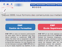 Tablet Screenshot of emprofessionnels.com